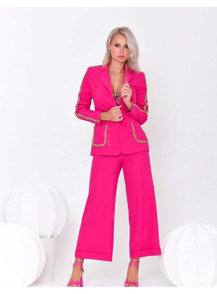 Costume veste unie avec pantalon culotte