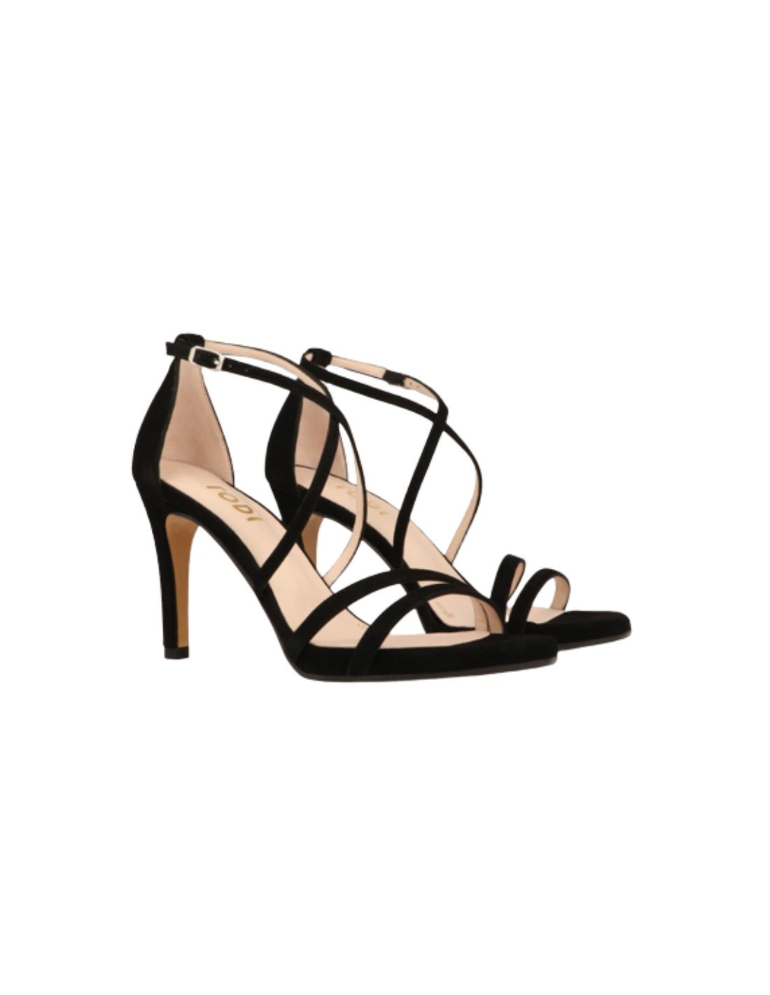 Black party shoes with heel | INVITADISIMA