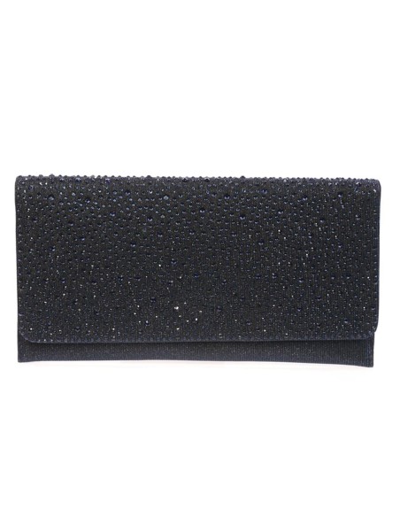 Evening clutch with rhinestones