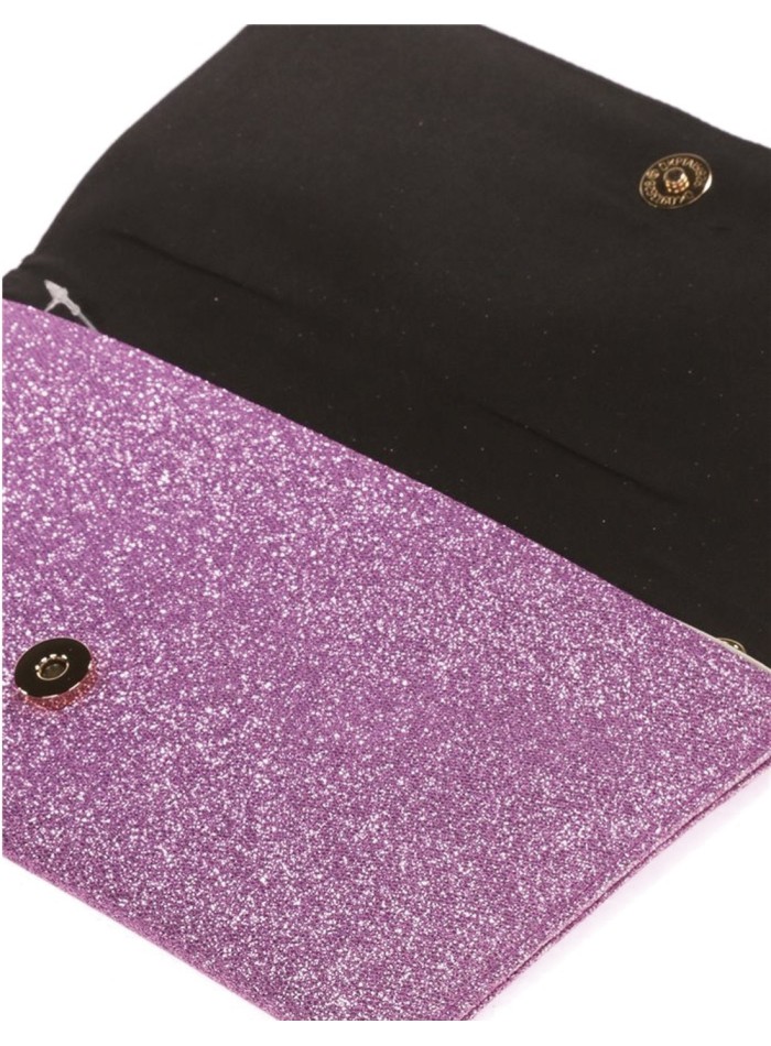 Evening clutch with rhinestones