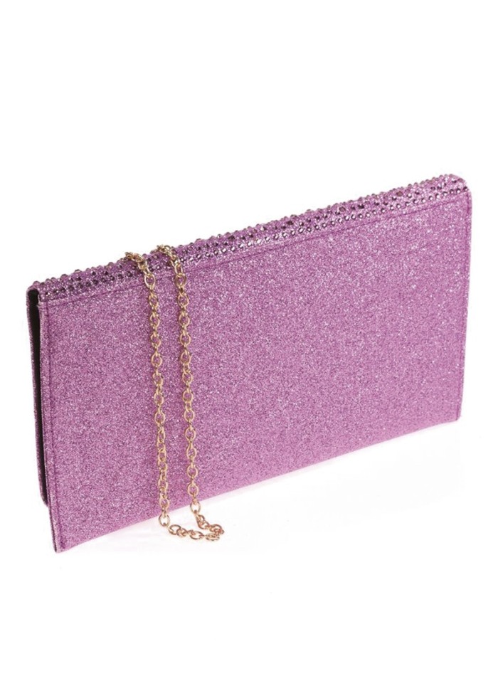 Purple evening clutch best sale