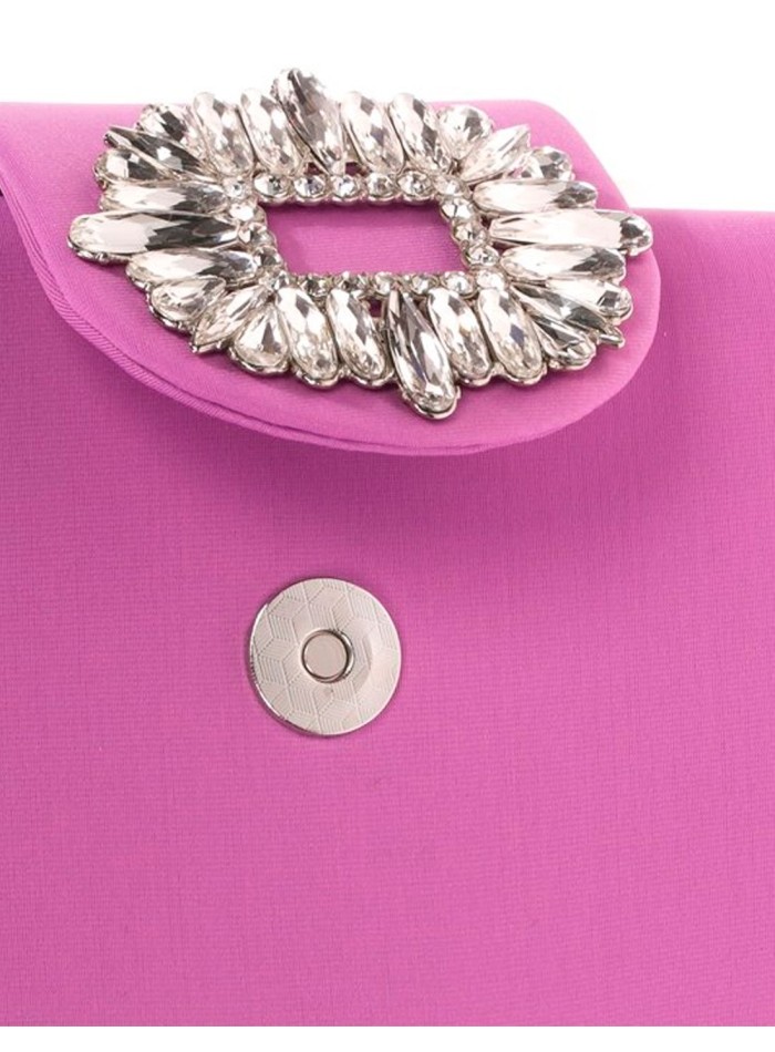 Party handbag with jewel brooch - Invitada...