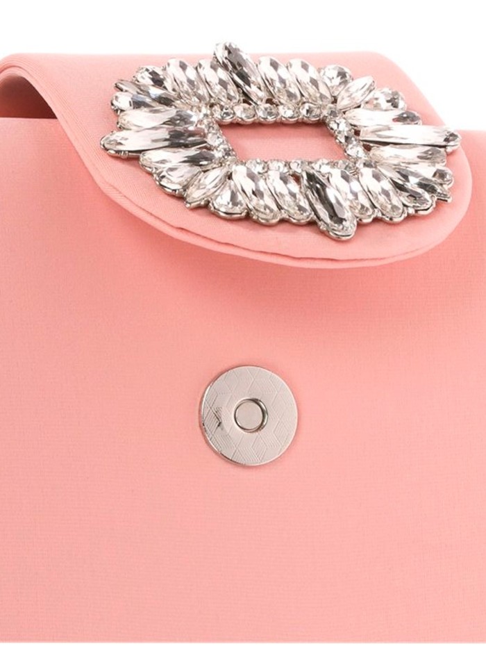 Bolso de fiesta con broche joya - Invitada...