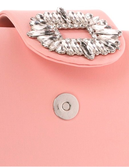 Bolso de fiesta con broche joya - Invitada Perfecta