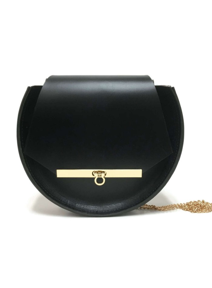 Beehive chain bag Loel mini black Angela Valentine Handbags - 1