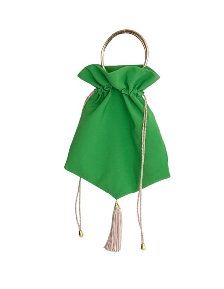 Party bonbonniere with hoop and crepe fringe