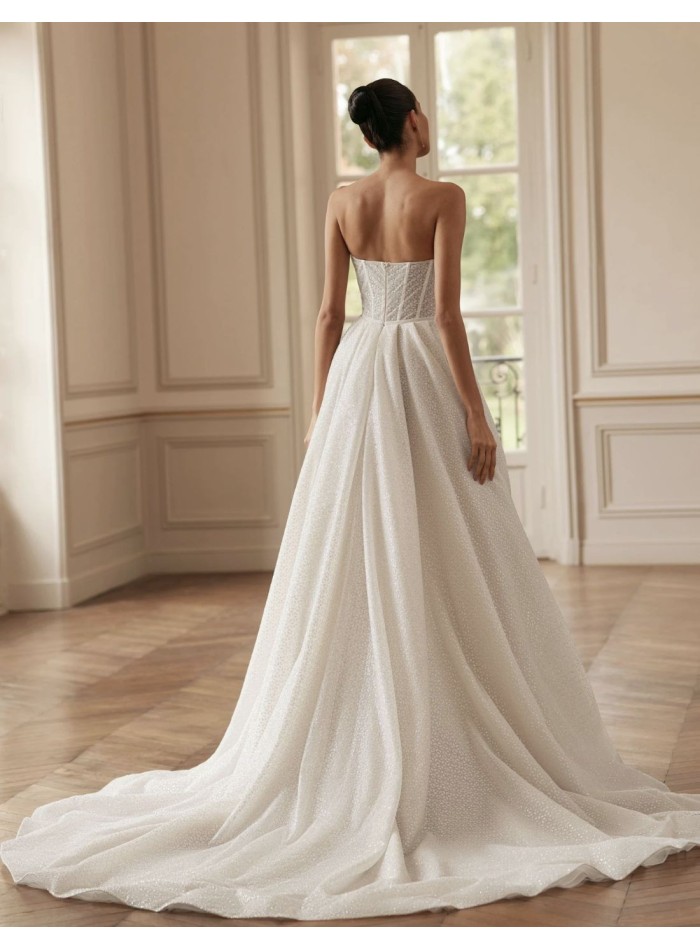 Plain sweetheart wedding clearance dresses