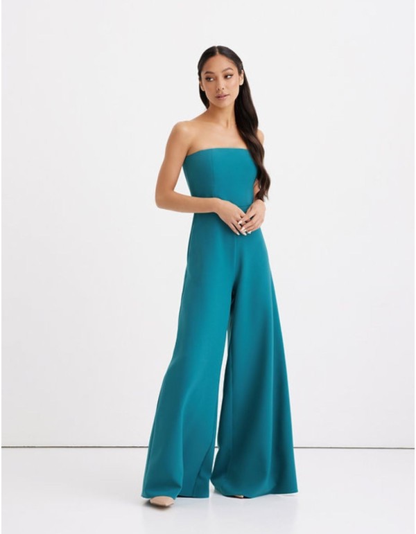 Combinaison longue à encolure bustier