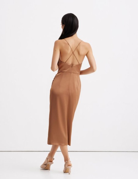 Lingerie party dress with straps