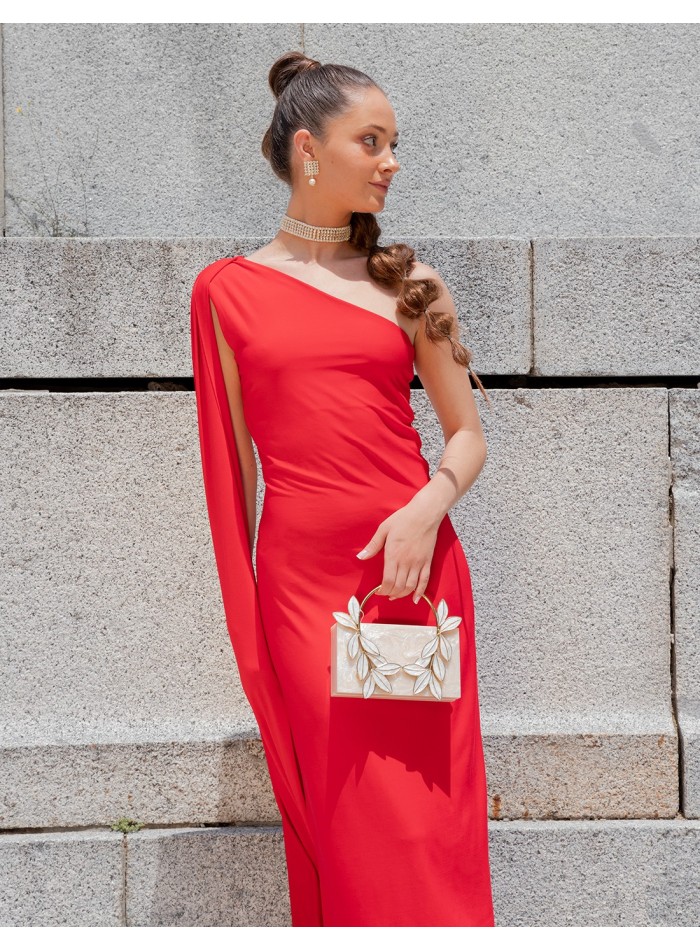 Buy Red Dresses Red Earrings Gold Rings Multi Sandals with Red Lipstick  Scrapbook Look by Sully