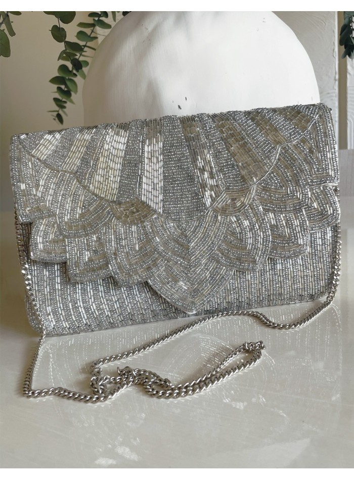 Jimmy Choo Crystal-Embellished Clemmie Clutch Bag | Harrods ES