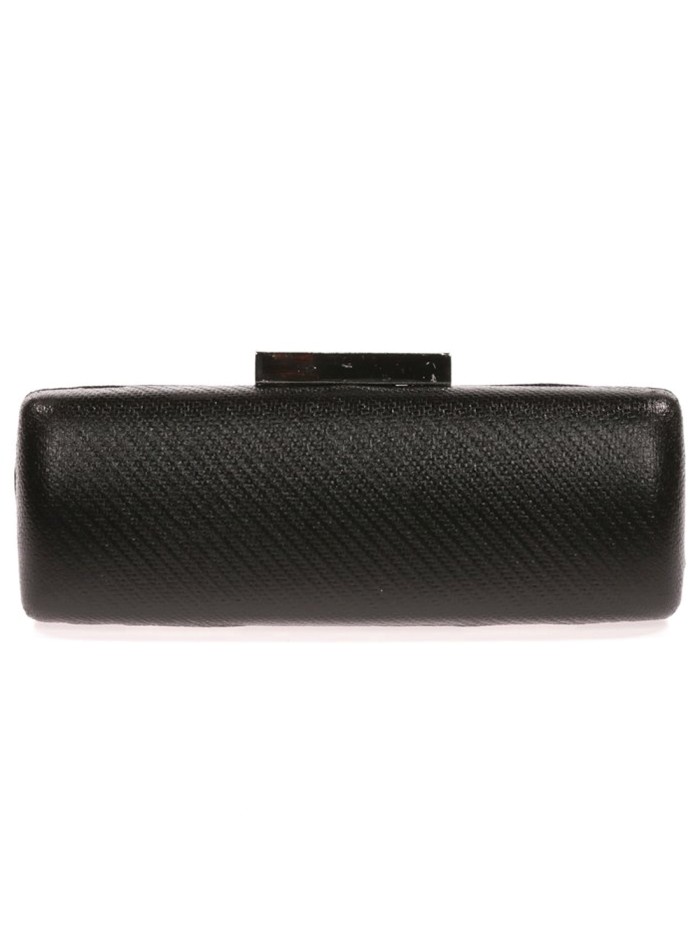 Metallic clutch bag