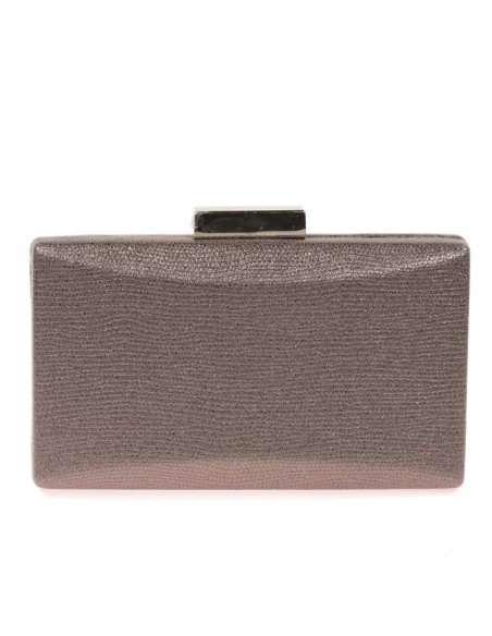 Bolso de fiesta de tejido metalizado