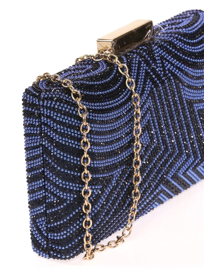 Rhinestone clutch bag - INVITADA PERFECTA