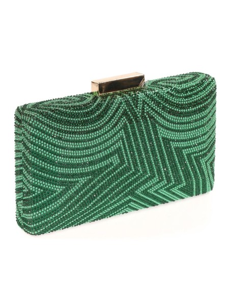Rhinestone clutch bag - INVITADA PERFECTA