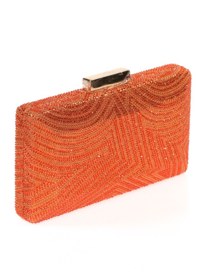 Rhinestone clutch bag - INVITADA PERFECTA