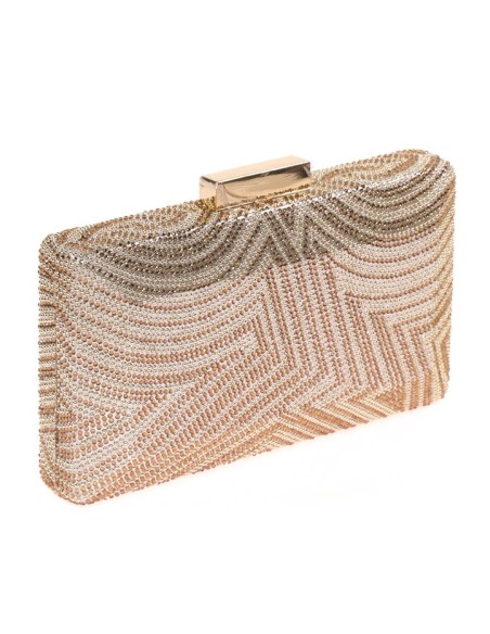 Rhinestone clutch bag - INVITADA PERFECTA