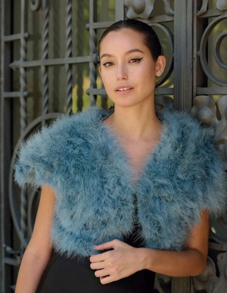 Torero en plumes d'autruche