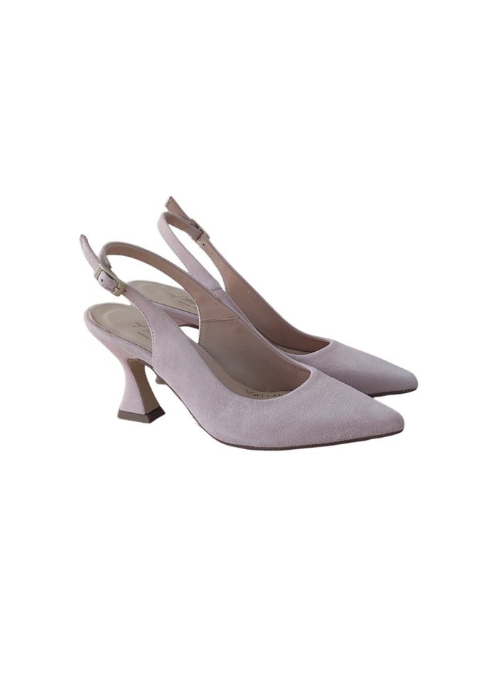 Grey suede low heel clearance shoes