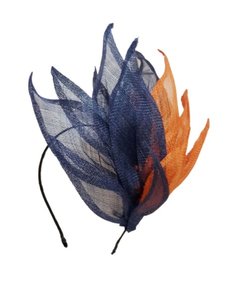 Guest headdress made of raffia and leaves. Guest headdress made of raffia and leaves.