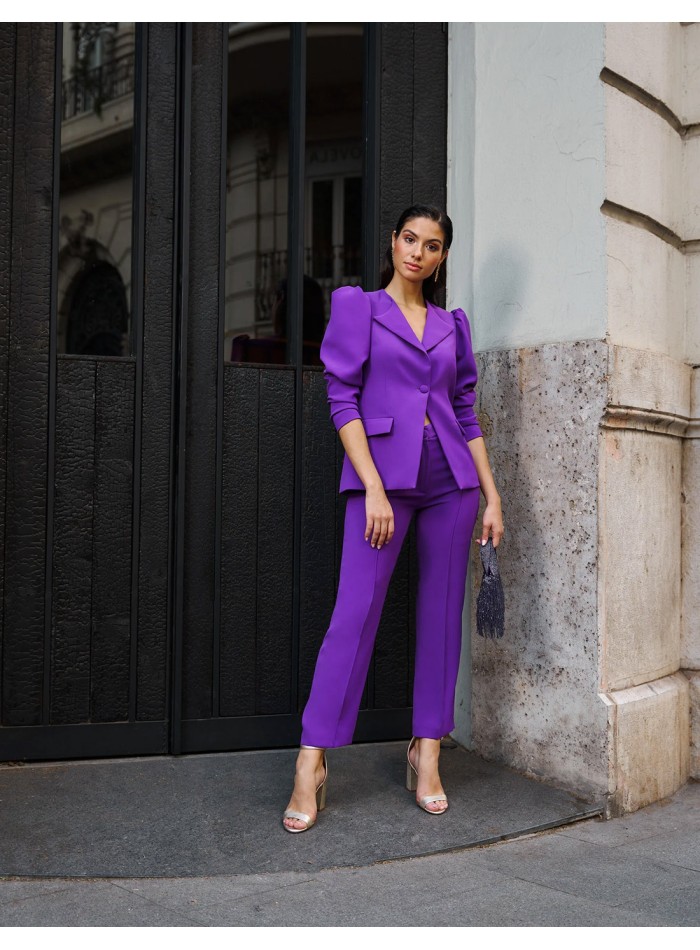 Pantalon de fête à coupe droite