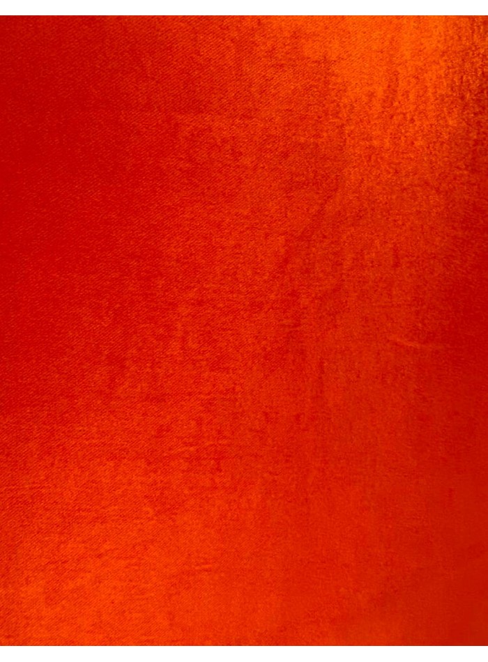 Party trousers with straight cut in satin