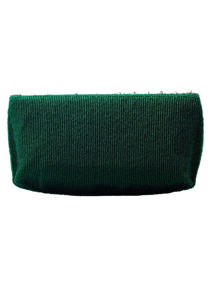 Bolso de fiesta verde esmeralda realizado en...
