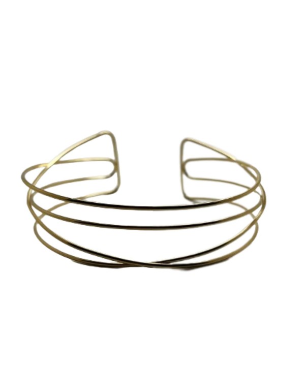 Choker dorado para invitadas.