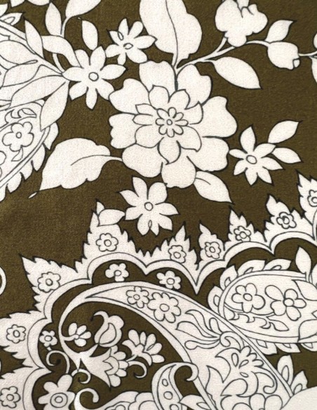 French sleeve floral print party jumpsuit