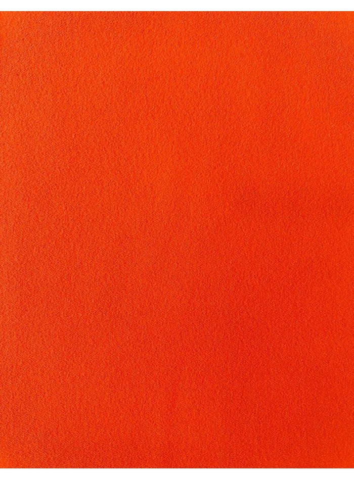 Vestido de color naranja para invitadas de día.