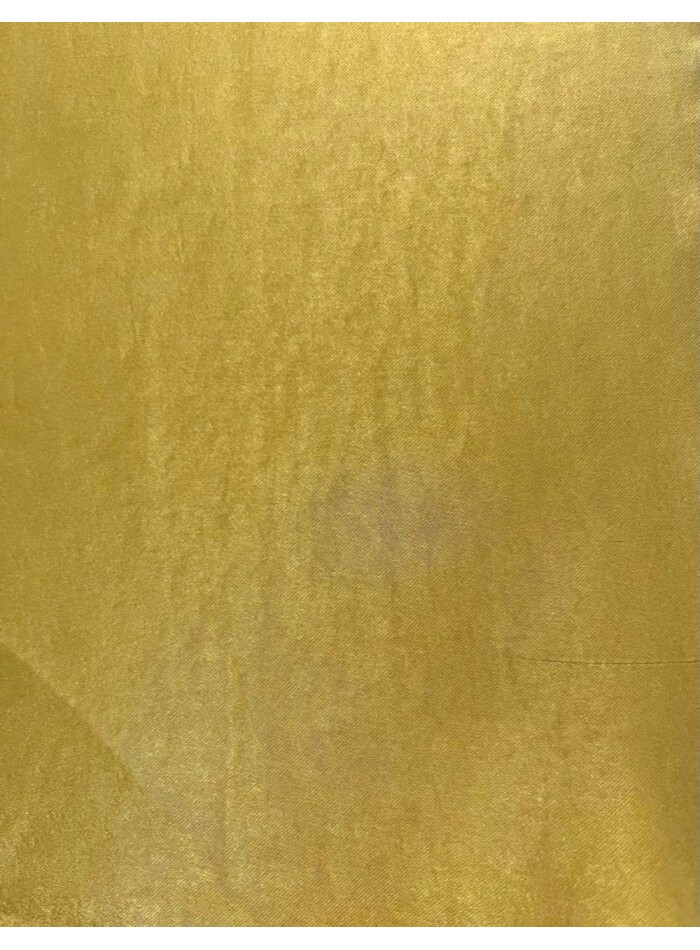 Satin midi party dress with V-neckline and...