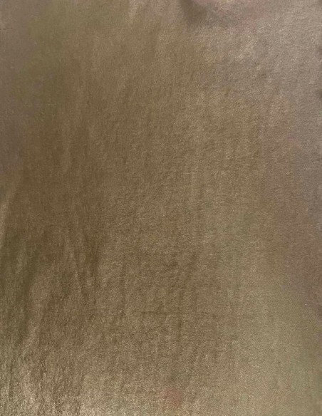 Satin midi party dress with fringes and belt with embellishment