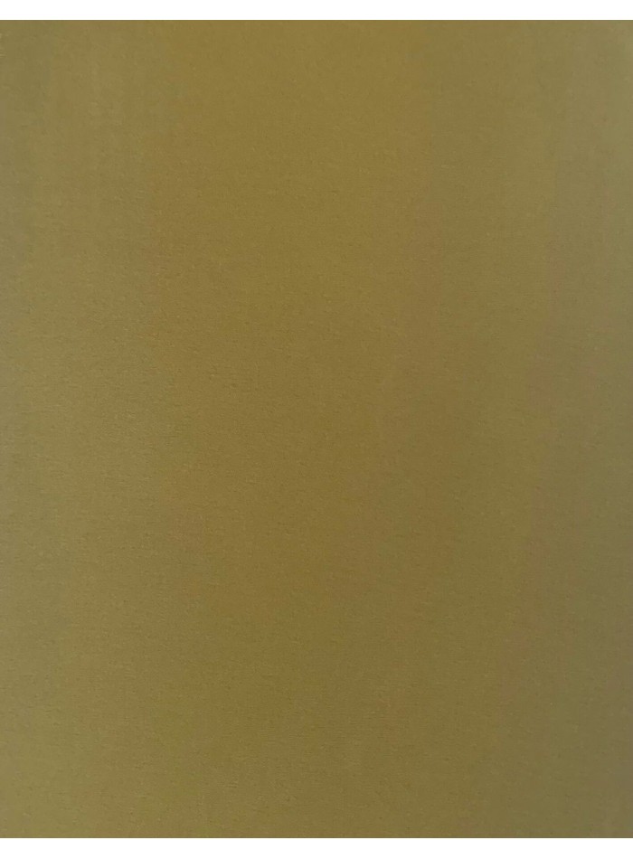 Ochre coloured midi party dress for autumn events.