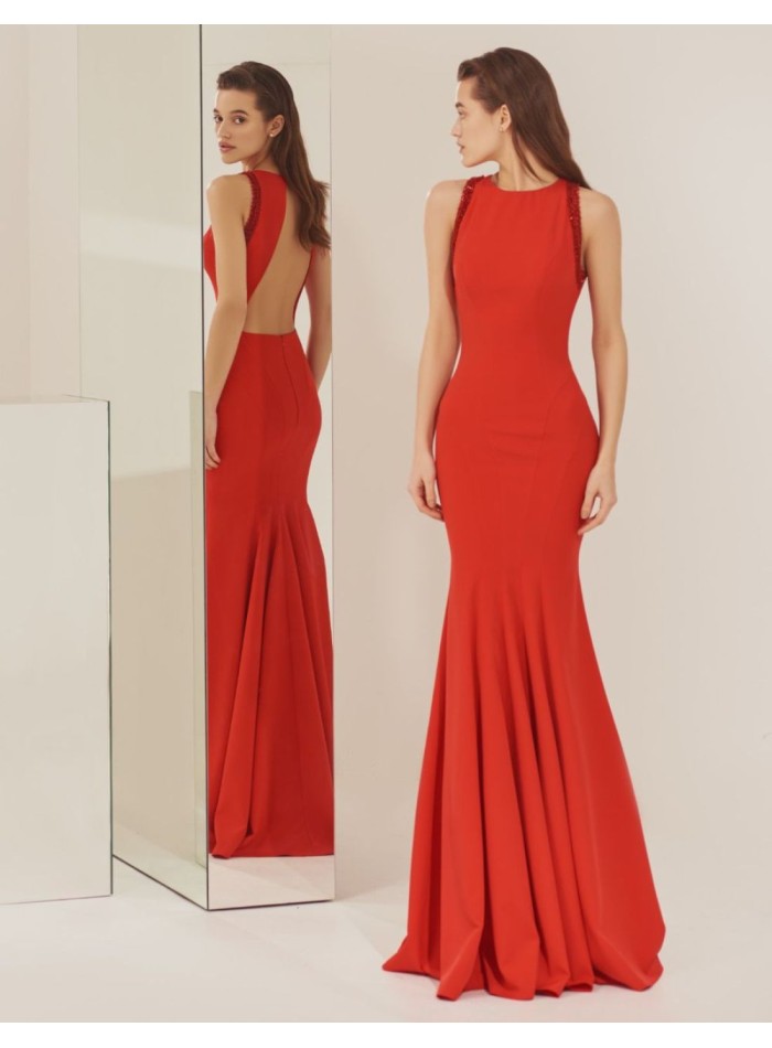 70 vestidos rojos de fiesta: el color más intenso para las invitadas