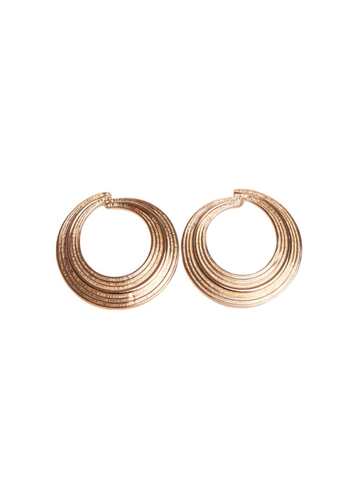 Party earrings with spherical shape