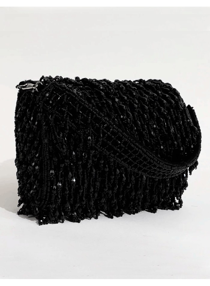 Evening clutch bag made of crystal