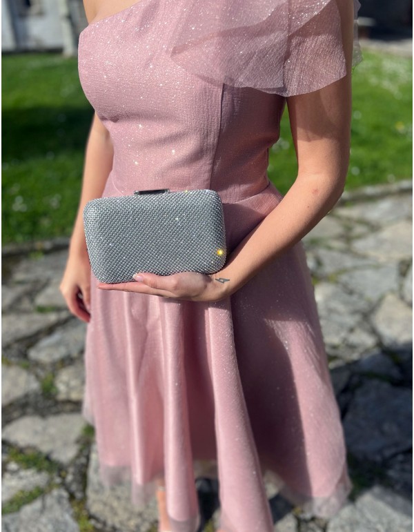 Bolso de fiesta con cristales para invitada