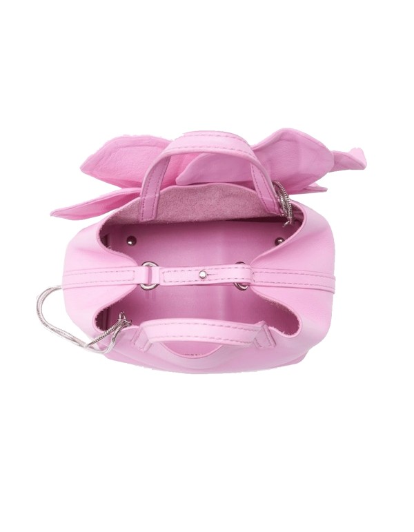 Bolso de mano con flor en 3D 2