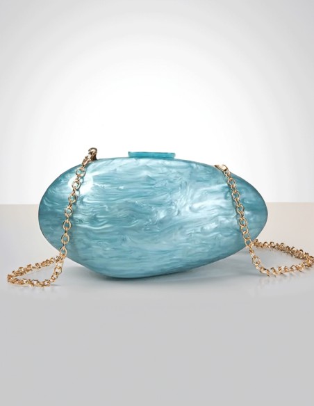 Sac de fête nacré à effet perlé