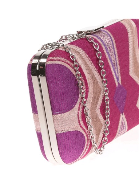 Tricolour embroidered handbag for guests Tricolour embroidered handbag for guests