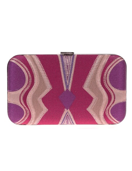 Tricolour embroidered handbag for guests Tricolour embroidered handbag for guests