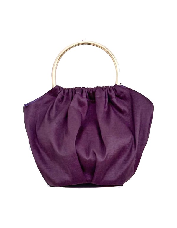 Taffeta handbag