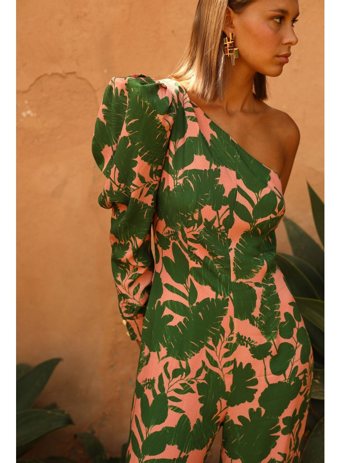 Combinaison de fête à imprimé fleuri avec...