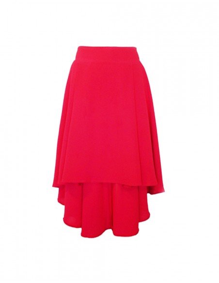 Asymmetric Skirt Kate Fuchsia Asymmetric Skirt Kate Fuchsia