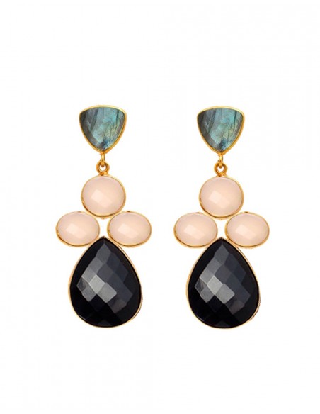 Black Flavia Earrings Welowe - 1 Black Flavia Earrings Welowe - 1