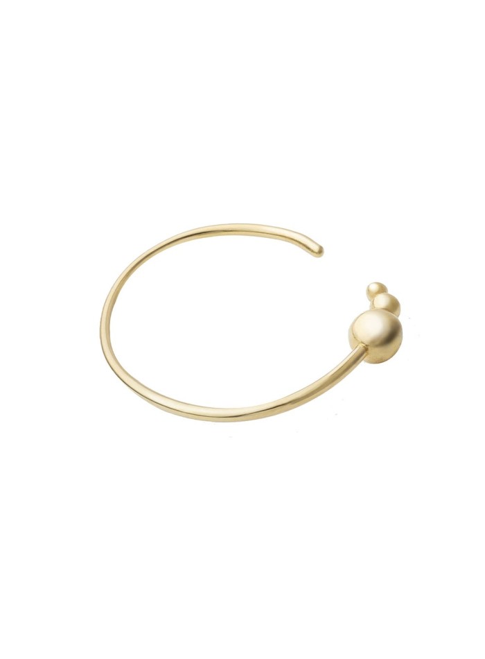 Golden sphere bracelet