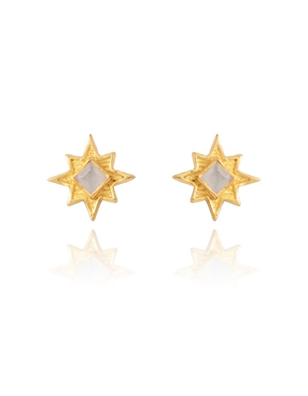 Small star-shaped earrings - Astrea LAVANI - 1