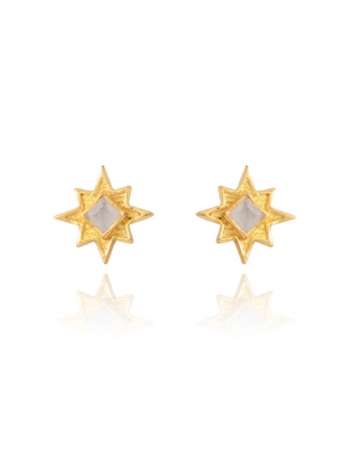 Small star-shaped earrings - Astrea LAVANI - 1