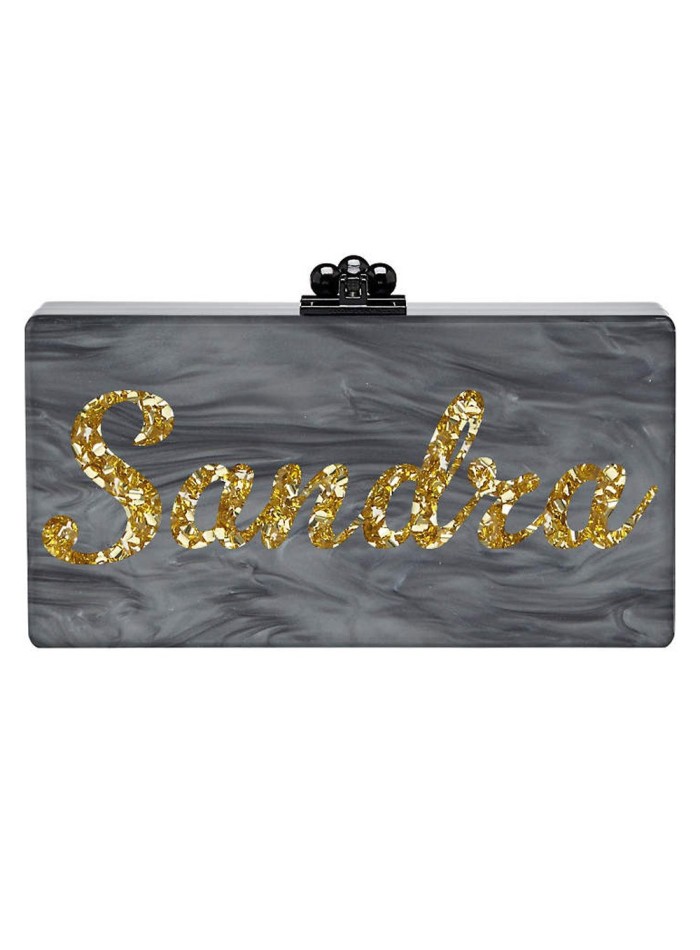 Custom clutch with name - multiple colors Lauren Lynn London Accessories - 3