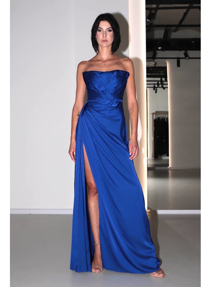 color azul electrico vestidos